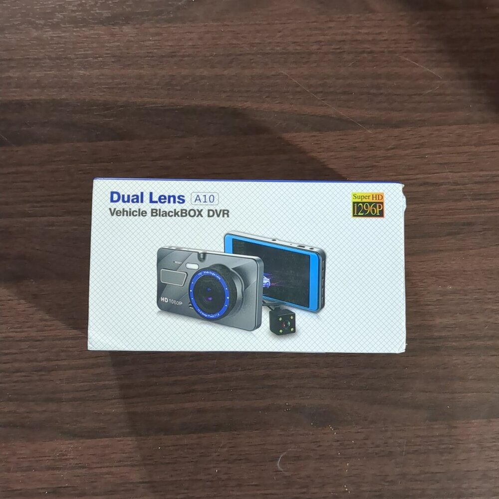 BlackBOX Dual Lens A10 Dash Camera